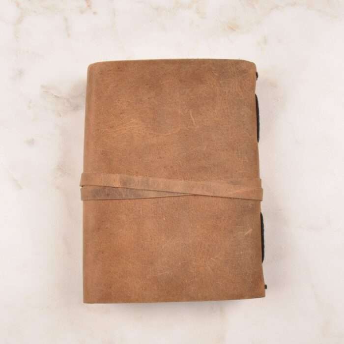 Antique Key Figured Leather Handmade Journal Notebook, Personalized Craft Rolling Paper, Gift for Her, Travel Notebook, Christmas Gift - Image 5