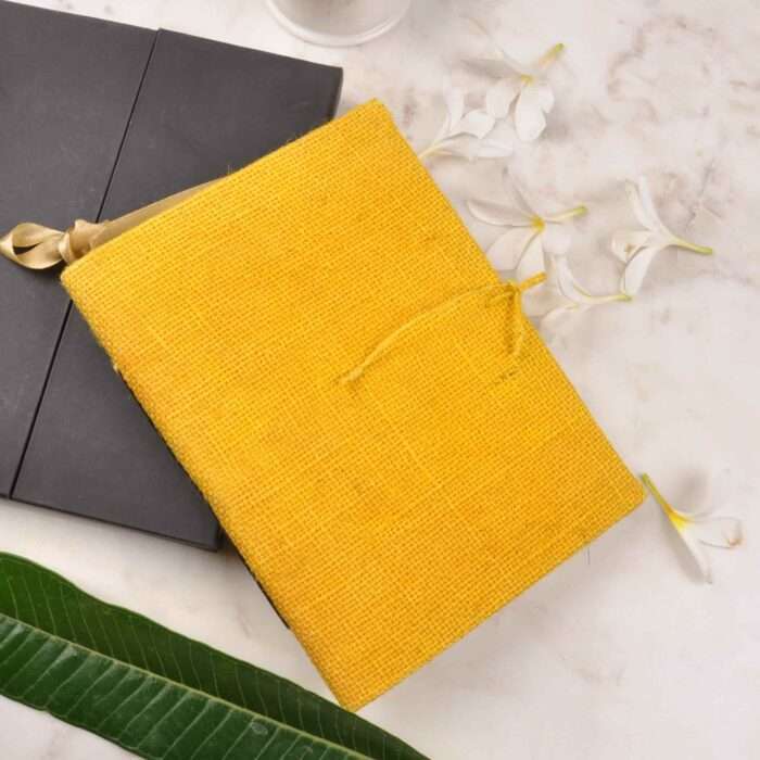 The Natural Beauty And rustic Jute Handmade Notebook