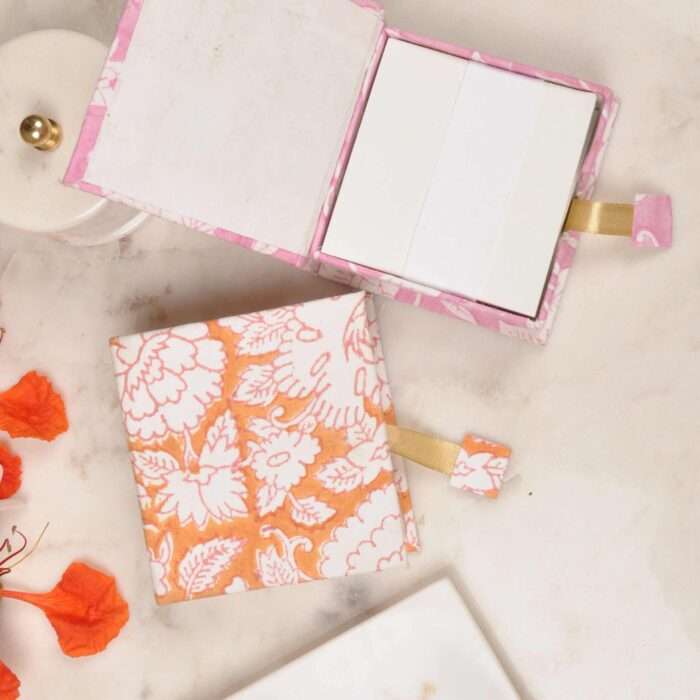 Elegant Fabric-Covered Slip Pad Storage Box - Image 2