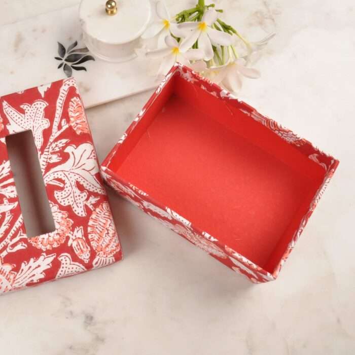 Handmade Handcrafted Tissue Box - Image 5