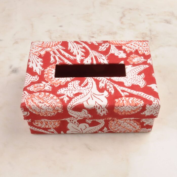 Handmade Handcrafted Tissue Box - Image 2