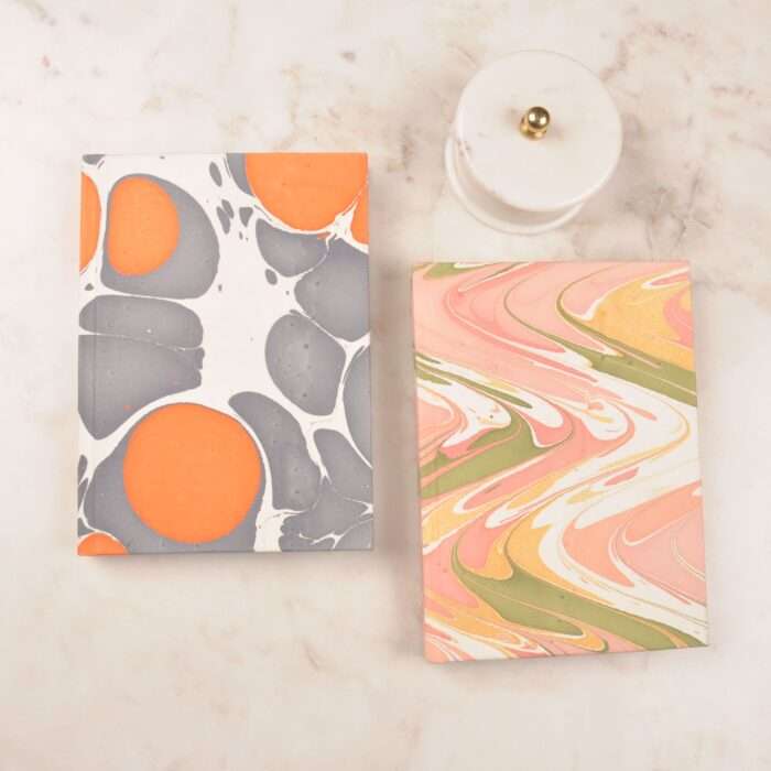 Hardcovers Luxury Marble Journal Sketchbook Watercolor Handmade Paper Journal, - Image 10