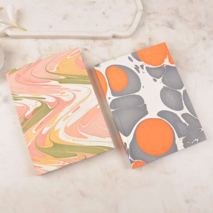Hardcovers Luxury Marble Journal Sketchbook Watercolor Handmade Paper Journal, - Image 8
